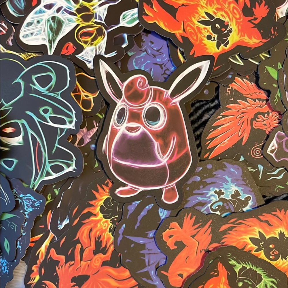100 Pokémon Stickers‎